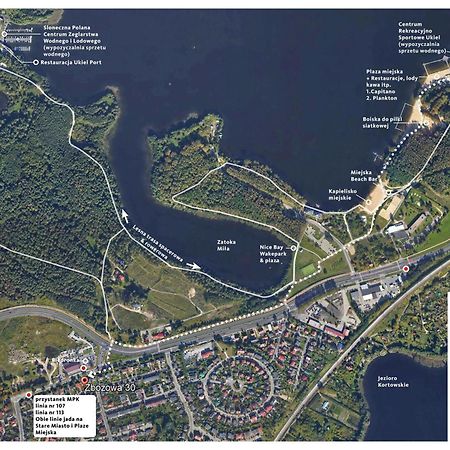 Apartament 65M2 Z Balkonem Blisko Jeziora Olsztyn  Eksteriør bilde